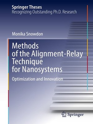 cover image of Methods of the Alignment-Relay Technique for Nanosystems